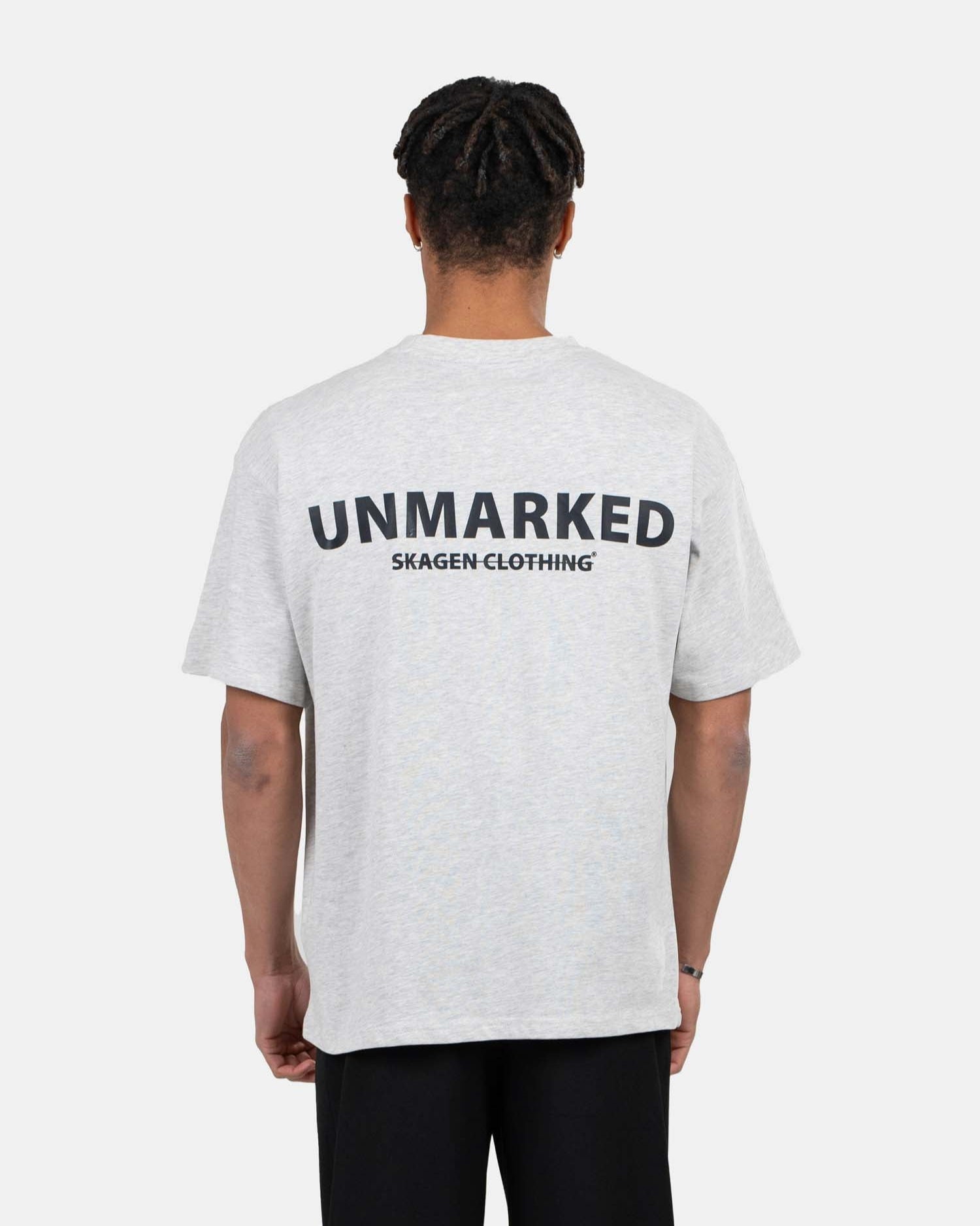 UNMARKED T-shirt Grey | Skagen - clothing.dk